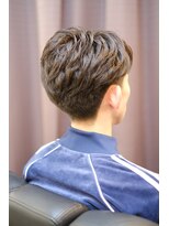 アモ(Amo)&nbsp;【新富町】メンズビジネステーパーフェードニュアンスパーマ