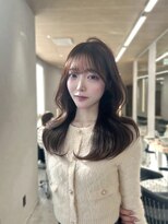 ボタン テンジン(VOTAN tenjin)&nbsp;【木串楽人】伸ばし前髪/ロング/前髪/マロンベージュ