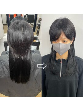 ベルグローアルファ(BELLE GROW ALPHA) レイヤーカット