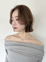 ライズ ネックス ザ サロン 渋谷(LIZE nex the salon)&nbsp;韓国ボブ［#渋谷駅 #韓国 #髪質改善 #ボブ #レイヤー］