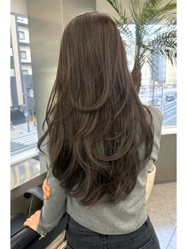 ランズ(LANDS) レイヤーカット 【韓国ヘア 大阪 梅田】