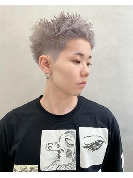 シゼン(SHIZEN) スパイキーヘア×シルバー