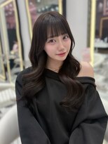 ラルム 新宿(LARME SHINJUKU)&nbsp;暗髪モテカラー×前髪カット/くびれヘア/レイヤー【Kaya】