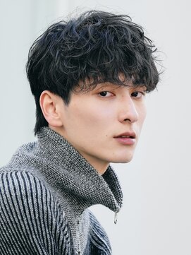 レタッチバイフィフス(RETOUCH by fifth) 原宿メンズパーマルーズパーマシャドウパーマッシュウルフゆるめ