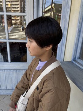 エイミーバイアフロート(amie by afloat) アシメショートバング