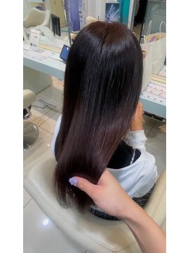 アッシュ 池袋店(Ash) ブリーチなしピンクブラウン