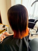 アフェクト 上大岡(affect) ミルクティーブロンド/ダークブルー/デジタルパーマ/上大岡