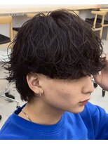 メンズサロン ノード 栄(men’s salon NODE)&nbsp;波巻きスパイラル栄レイヤーマッシュスタイル