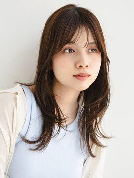 ラフ フロム ガーデン(Laf from GARDEN) くびれミディアム/レイヤー/顔周り/小顔/ベージュ/２０代30代