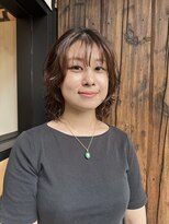 オルネ 代官山(OLUNE)&nbsp;ミディアムレイヤーパーマ【代官山/パーマ/レイヤーカット】
