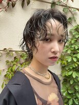 クリーク ボイス ヘアー 東原店(CLIQUE voice hair)&nbsp;ミディアムウルフレイヤー/デザインパーマ/カール