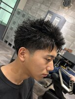フランクスバーバーリベラルド 横浜(FRANK'S BARBER LIBERALD) メンズメンズカットブリーチパーマR
