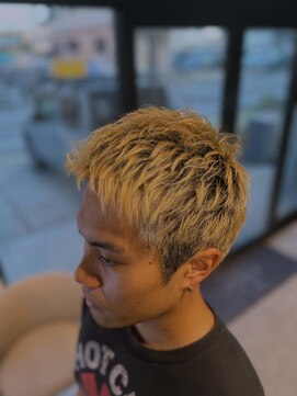 リビス(ribis) 真夏のハイトーン×メンズショート