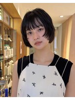 ビファインイーハアヴェダ(Befine e-ha AVEDA)&nbsp;前上がりボブ
