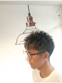 メンズ☆彡ツーブロックショート