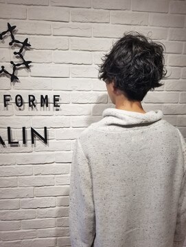 ビューティー エールフォルム 浜松有玉店(BEAUTY YELLFORME) メンズ マッシュパーマ