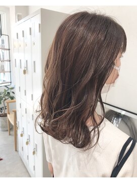 シュプール(SPUR) 大人可愛いマロンベージュカラー×ふんわり無造作ウェーブ