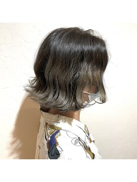 シェアサロンノーネーム(share salon no name) ボブグラデーションカラー
