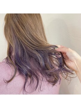 チェリーコークガーデン(CHERRYCOKEGARDEN) インナーカラーラベンダー