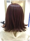 こなれ感◎大人可愛いピンキー外ハネショートミディアム