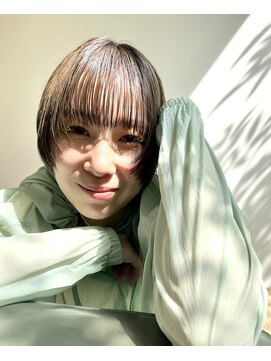 ビューティブロー ビービー(Beauty Blow B.B) マッシュショートボブアッシュベージュフェイスレイヤー