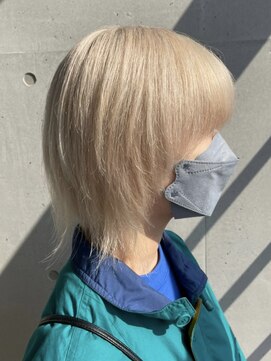 ゲーム 吉祥寺店(GAME) ダブルカラーブロンドベージュカラーケアブリーチハイトーン韓国