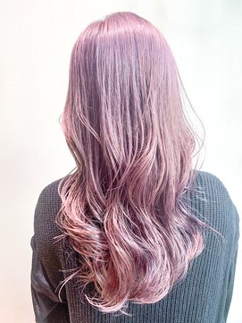 アルバム 渋谷パルコ(ALBUM) ラベンダー_グレージュカラーボブウルフココアベージュ_ba331632