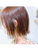 切りっぱなしボブ