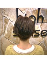 ナチュラルハイセンス 本店(natural high sense) シルバー×簡単お手入れショート 似合わせカット/町屋駅