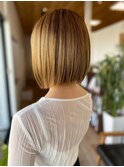 大人可愛いボブ