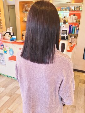 リップソウル(RIP SOUL) 《RIP SOUL》切りっぱなし ダークバイオレットカラー