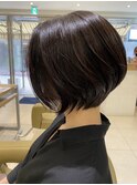 前下がりショートボブ