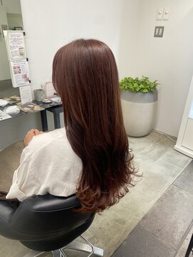 イレス 札幌円山店(IRESU) ドレスヘア/ショコラアッシュ/縮毛矯正・ストレート