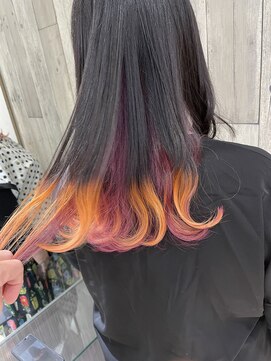 トムキャット(TOM CAT) 【新宿TOMCAT】インナーカラー とグラデーション