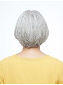 【えがお美容室】グレイヘアにオススメ◎白髪を活かしたショート