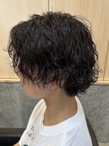 ニアウ 伊勢崎連取店(Niau)&nbsp;メンズマッシュパーマツイストスパイラルパーマ波巻きパーマ