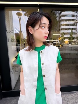 アース 岐阜店(HAIR&MAKE EARTH) 外はねミディ