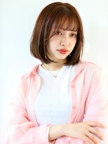 ガリカ 蔵前(Gallica)&nbsp;<土屋結良>薄めバングのワンカールボブ