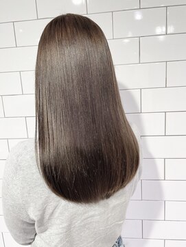 シー(shii..) 《shii../大黒》#髪質改善#縮毛矯正#ラテブラウン