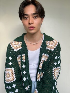 ガーデン タチカワ(garden tachikawa) マッシュ/センターパート/波巻き/毛流れ