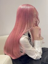 ベレーザ 渋谷(BELEZA)&nbsp;9765ミルクティーピンクハイトーンカラーホワイトピンクレイヤー