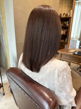 ヨーク(yoke.) ピンクブラウン