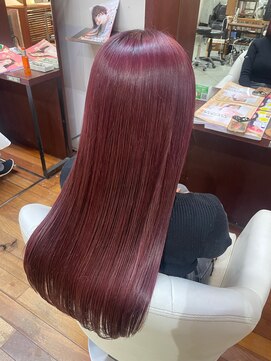 サラ 徳山店(SARA) ワンブリーチピンクカラー