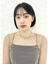ローネス(LONESS) 大人ボブ 黒髪ボブ ミニボブ 耳掛けボブ