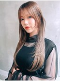 【kate 大宮】ミルクティーベージュ×ロングレイヤー