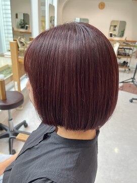 ヘアーアンドスパ メル(hair&spa m.e.l by origami) カシスピンク