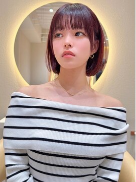 ロンド アンブル 四条烏丸(Lond ambre) 川村利幸/京都ボブ/グレージュ/似合わカット