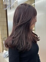 パークレーン アイス イヴェン(park lane ICI yeven)&nbsp;ブリーチなし ピンクラベンダー カシス チェリーレイヤー/momoka