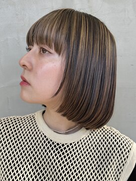 ビュートリアム 南青山(BEAUTRIUM) 前上がりボブ マッシュバング マッシュボブ 表参道青山20代30代