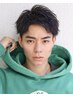 【平日限定30%OFF】カット+選べるパーマ+眉毛cut+TR ￥14,000→￥9800　men's
